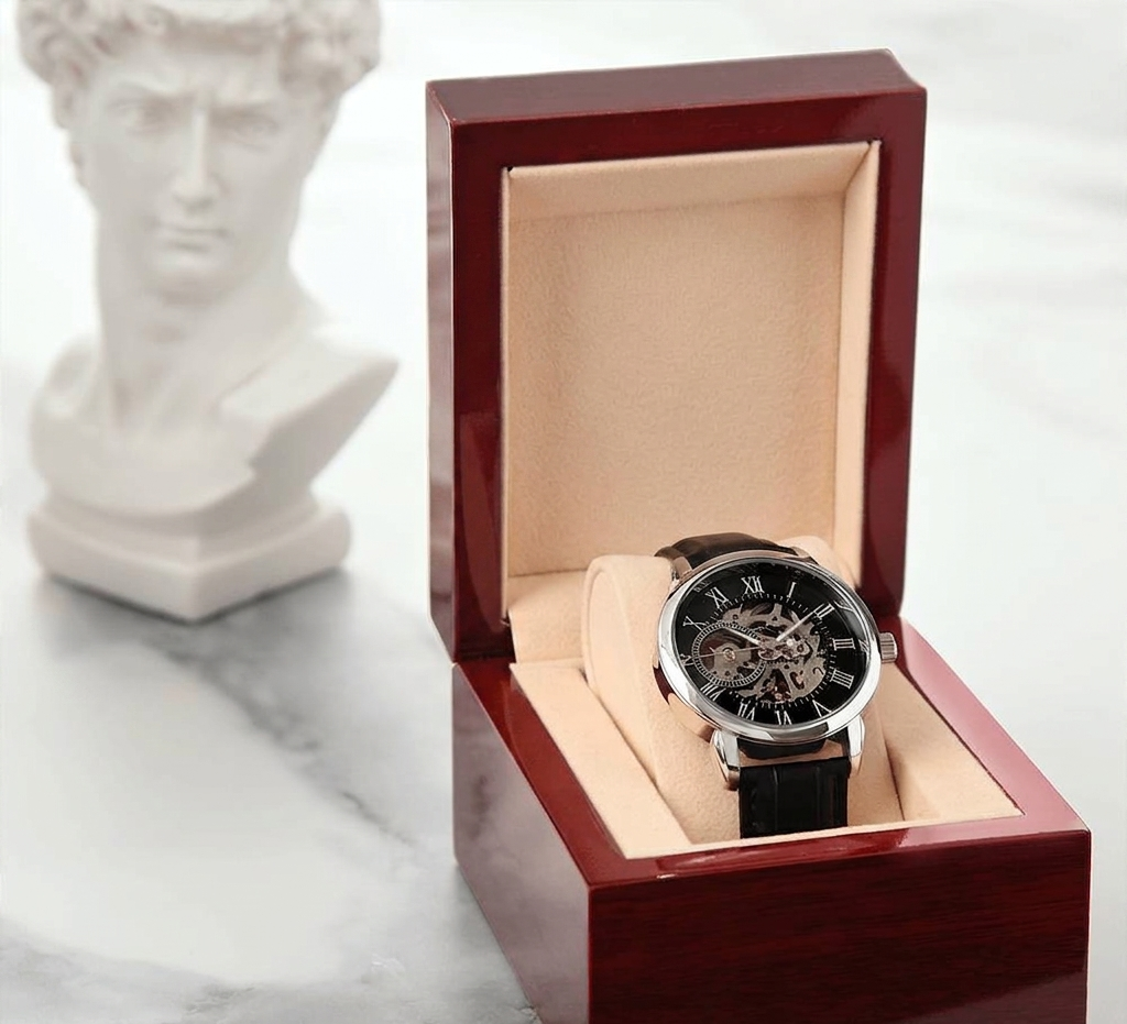 To My Dear Dad Always Remember I Love You – Openwork Watch