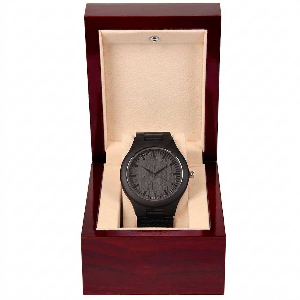 To My Man Inspiration – Wooden Watch