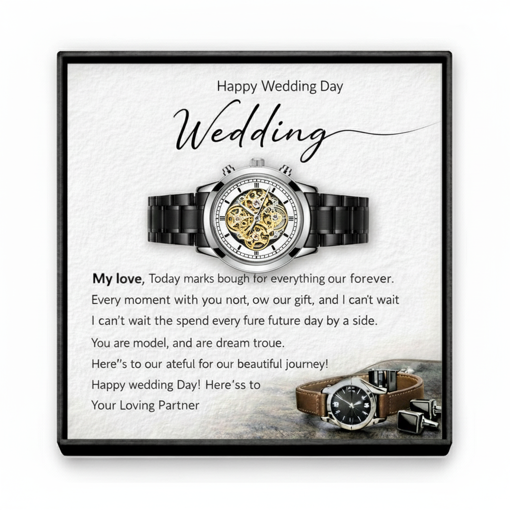 Open work watch For Wedding Day