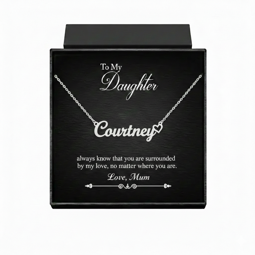 Heart Name Necklace