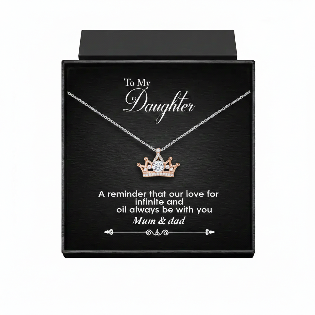 Crown Pendant Necklace