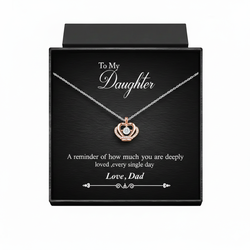 Crown Pendant Necklace