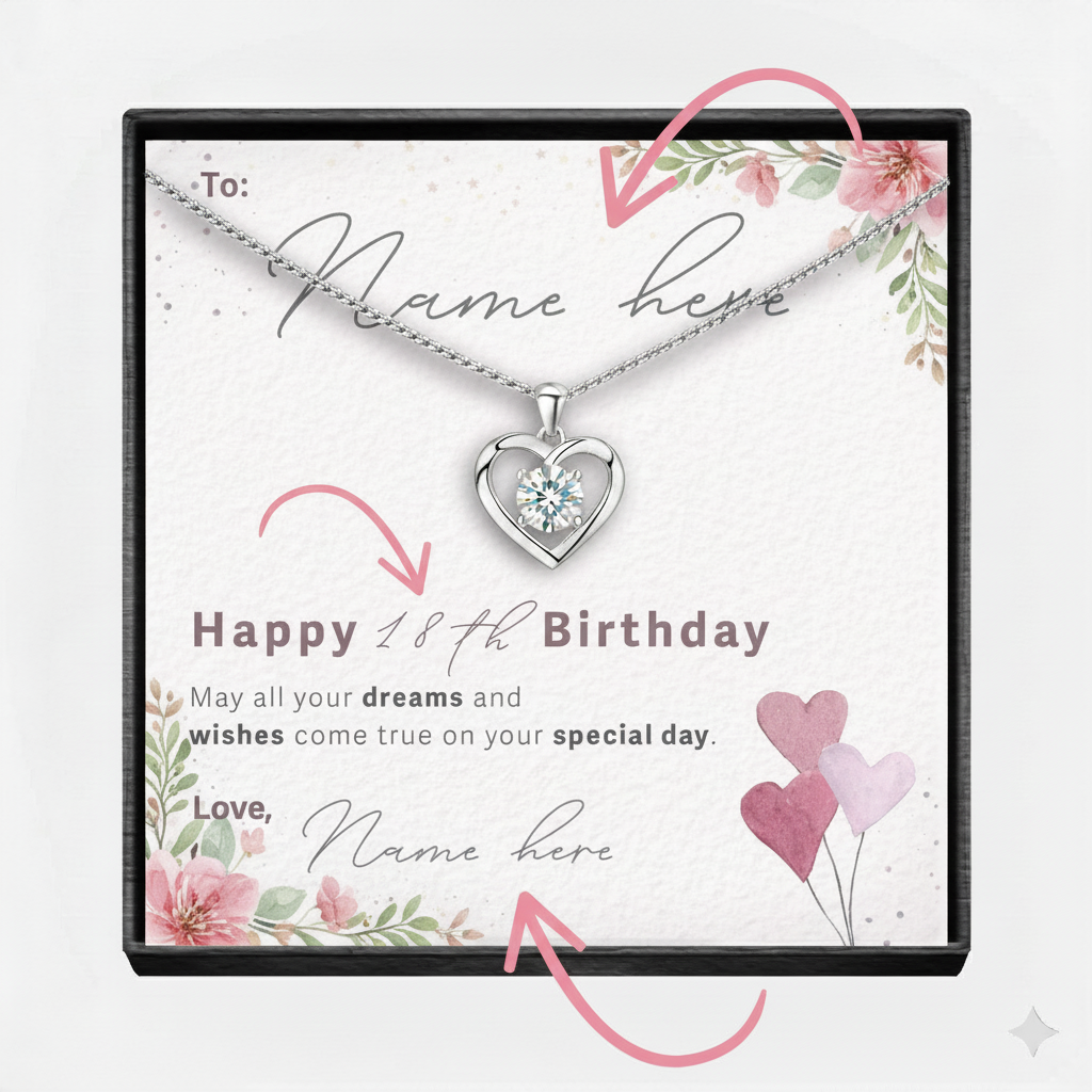 Forever Love Necklace for Birthday