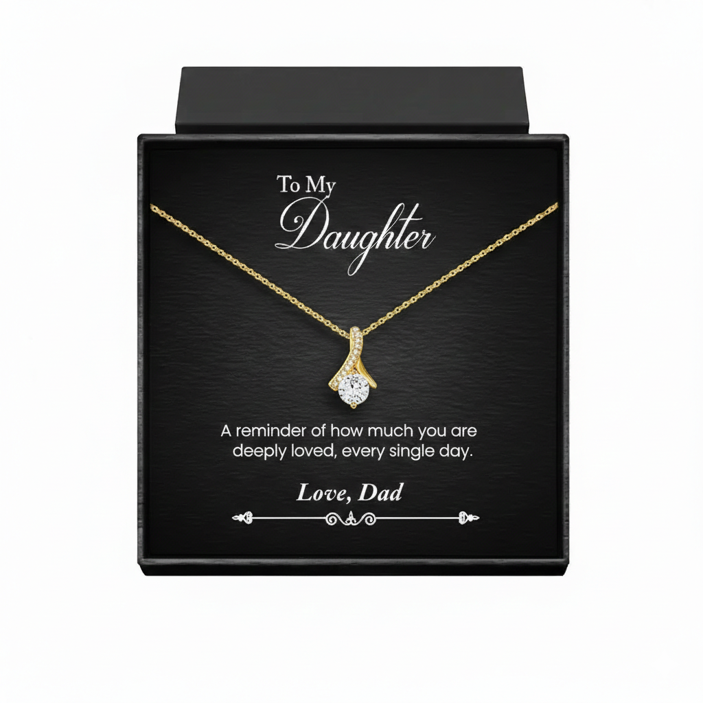 Alluring Beauty Necklace For Daughter