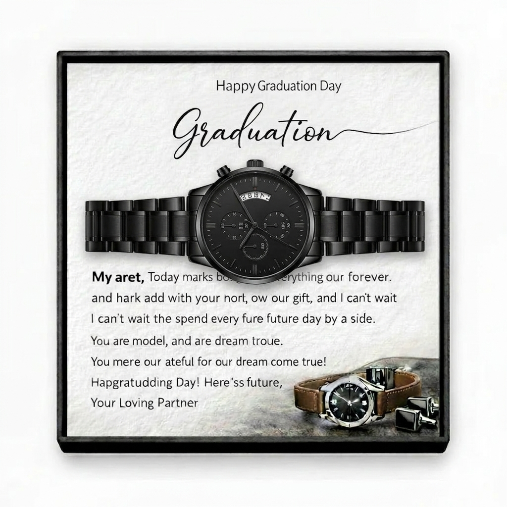 Chronograph Watch For Graduation