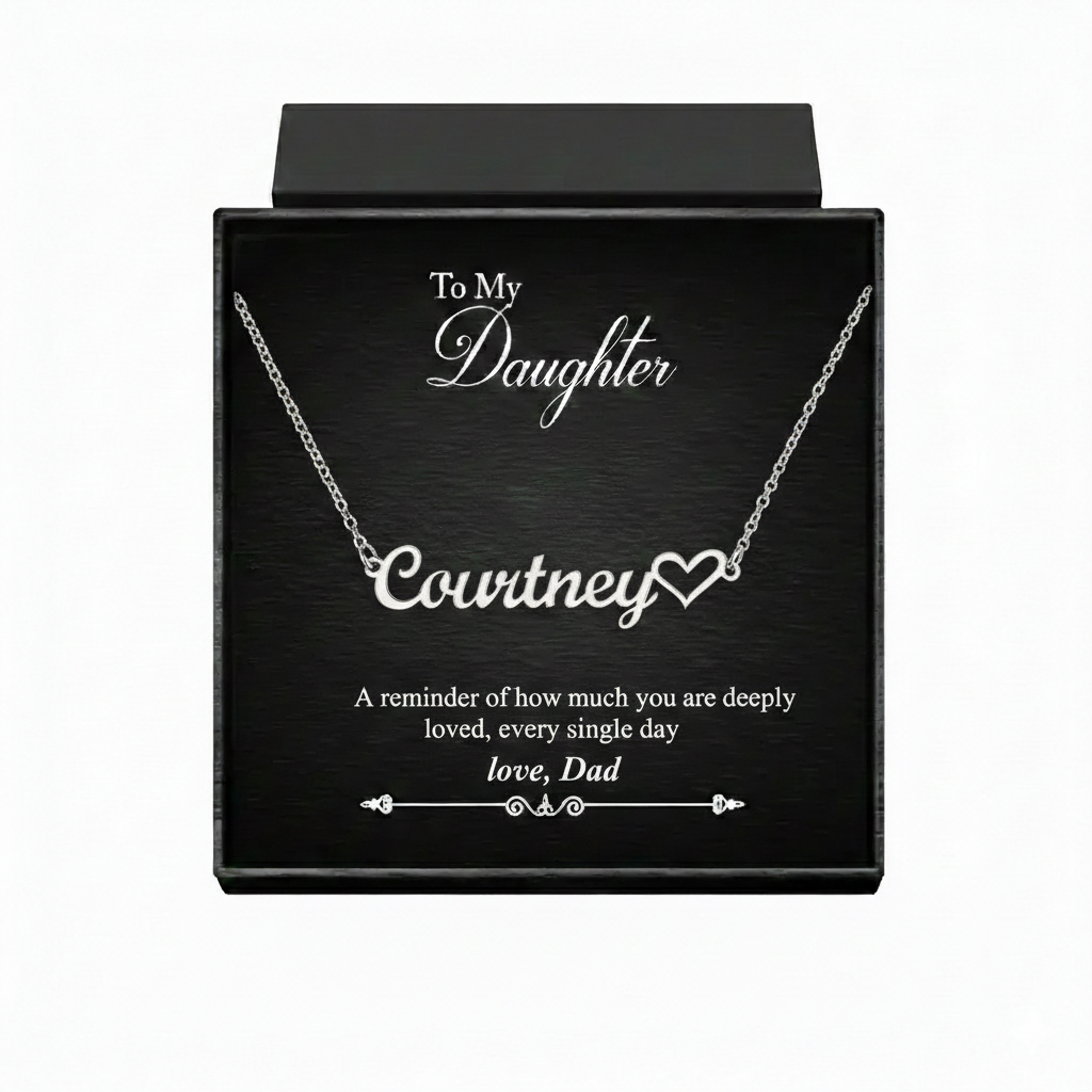 Heart Name Necklace