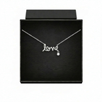 Scripted Love Necklace