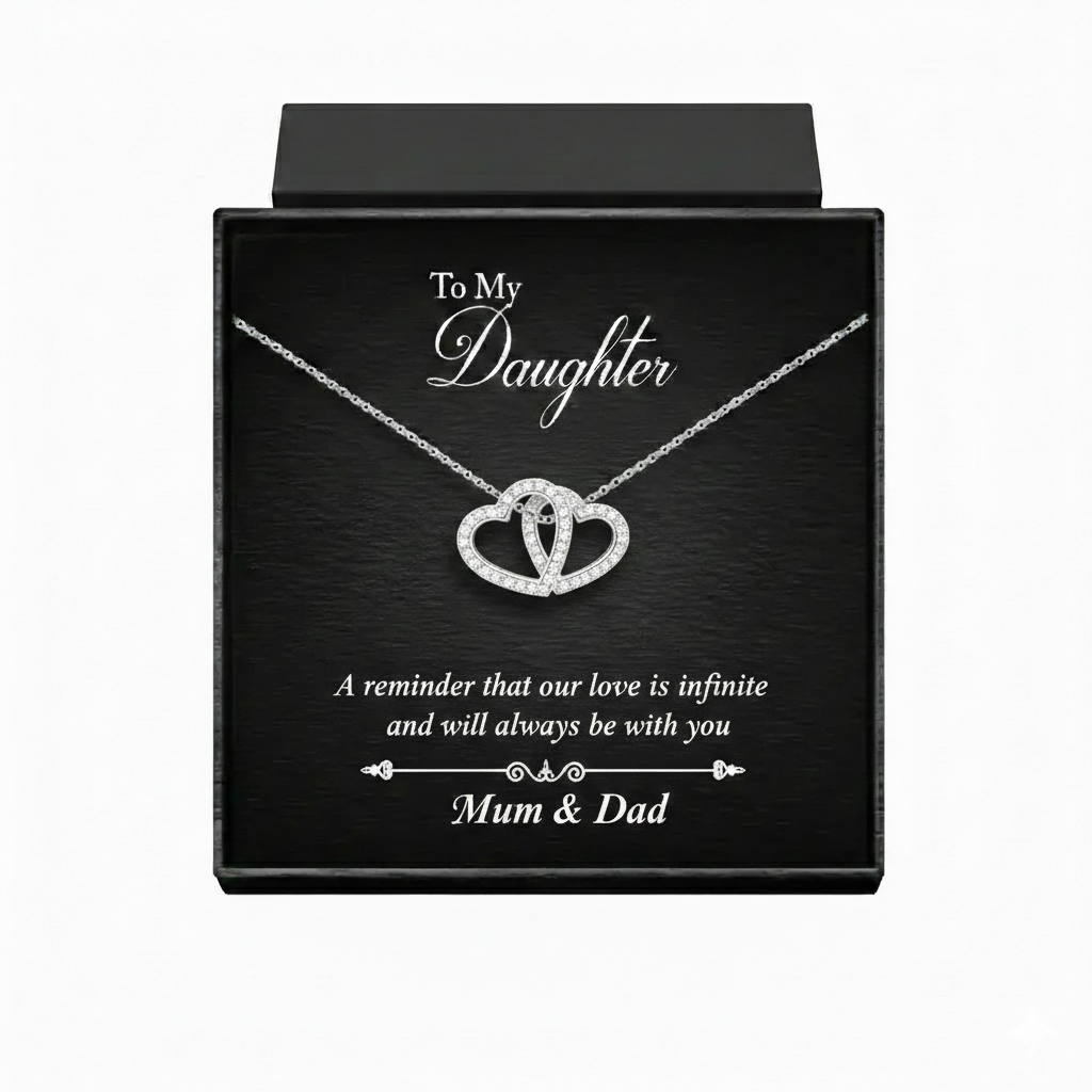 Heart to Heart Necklace For Daughter