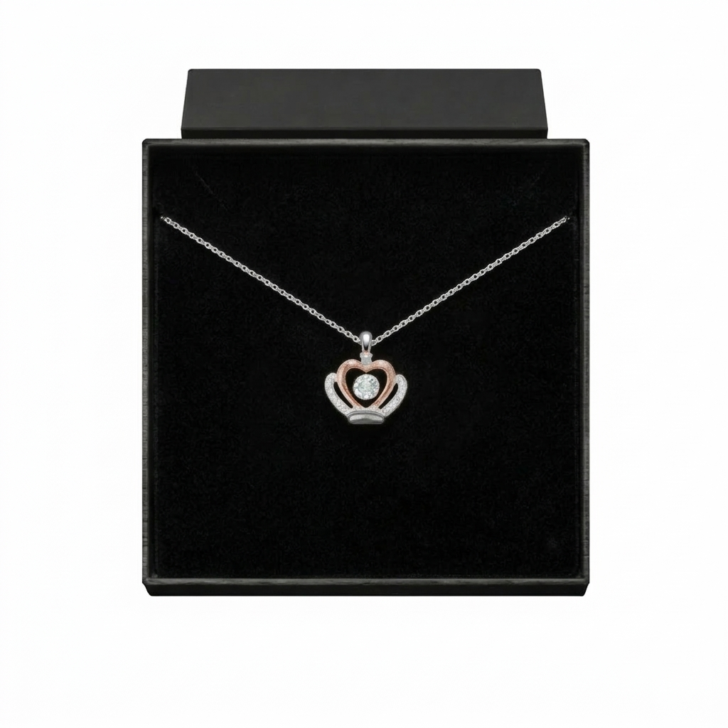 Crown Pendant Necklace