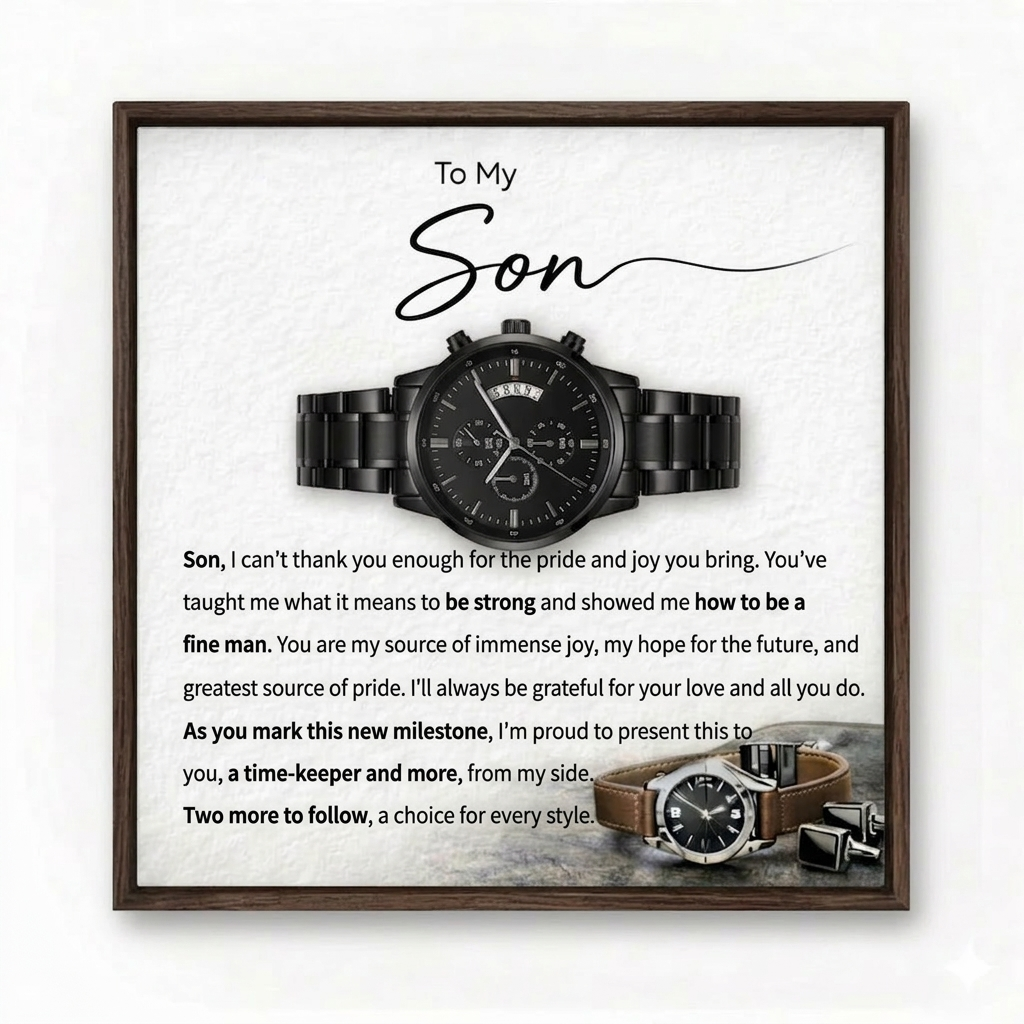 Chronograph Watch For Son