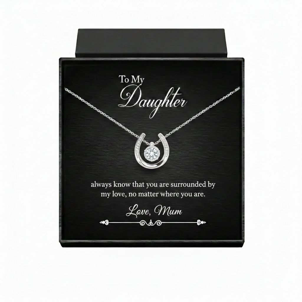 Lucky In Love Necklace For Daughter