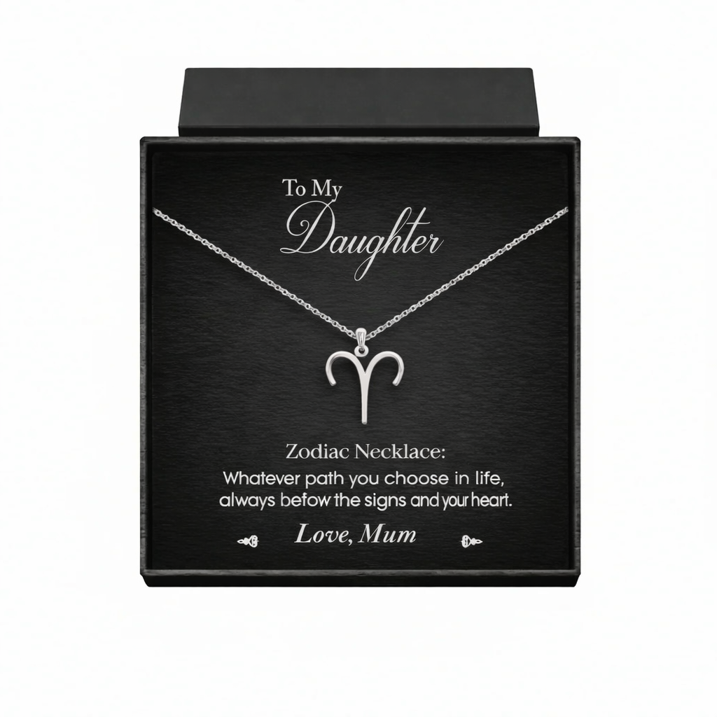 Zodiac Necklace For Daughter