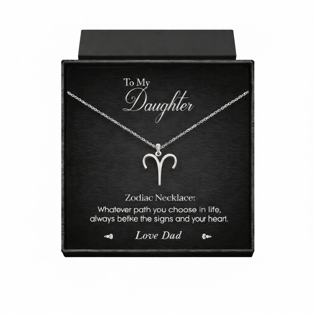 Zodiac Necklace For Daughter