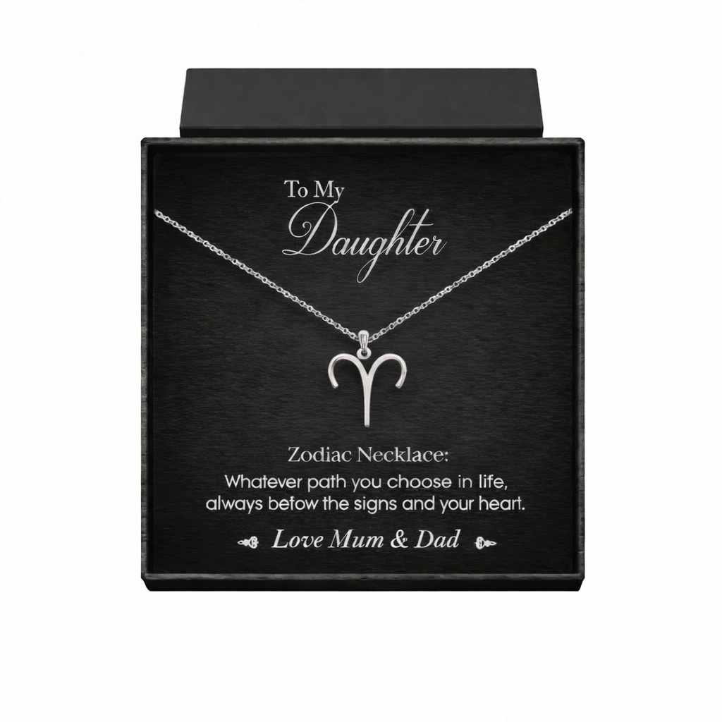 Zodiac Necklace For Daughter