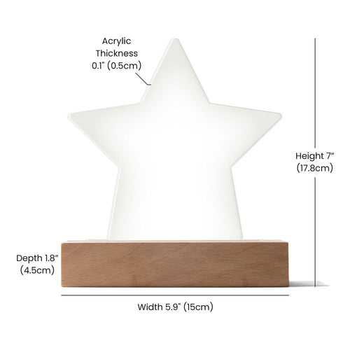 Acrylic Star Plaque