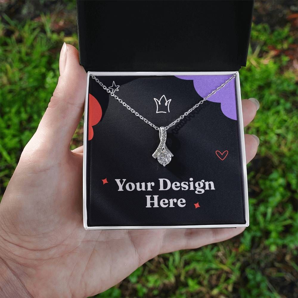 To My Wonderful Fiance Alluring Beauty Necklace