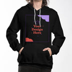 Bella + Canvas 3719 Unisex Pullover Hoodie Front Print