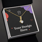To My Wonderful Fiance Alluring Beauty Necklace
