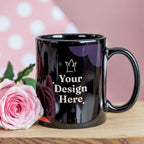 Black Ceramic Mug Multiple Variants