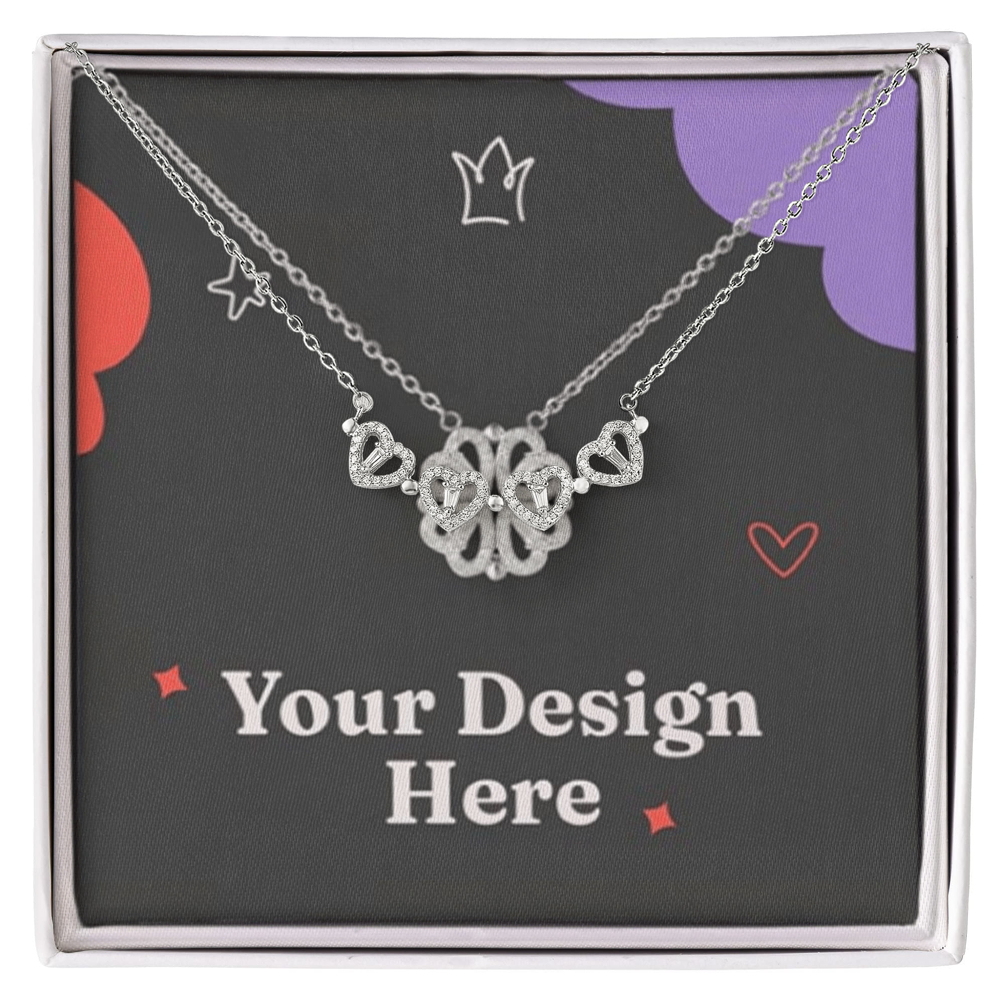 Magnetic Hearts Necklace