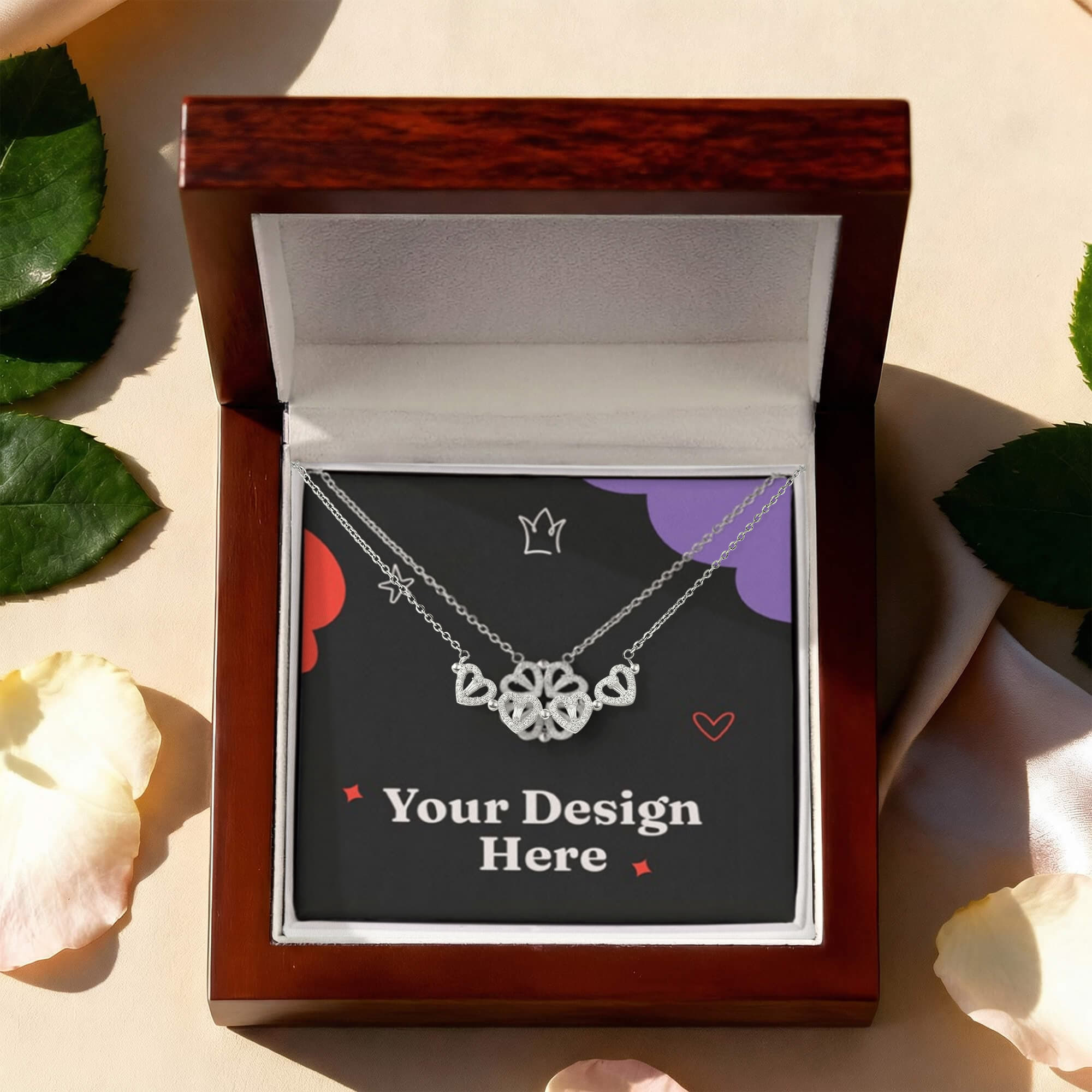 Magnetic Hearts Necklace
