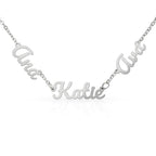 Multiple Name Necklace (No Message Card)