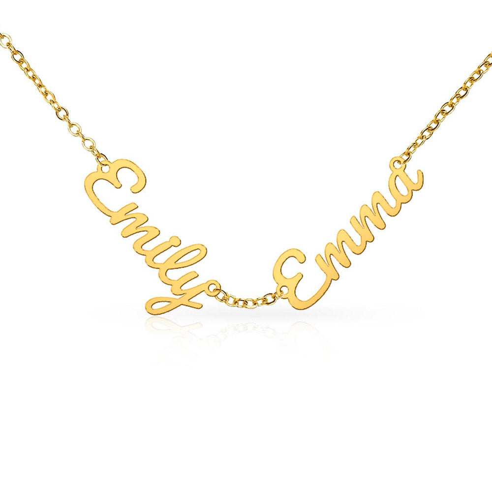 Multiple Name Necklace (No Message Card)