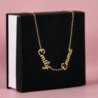 Multiple Name Necklace (No Message Card)