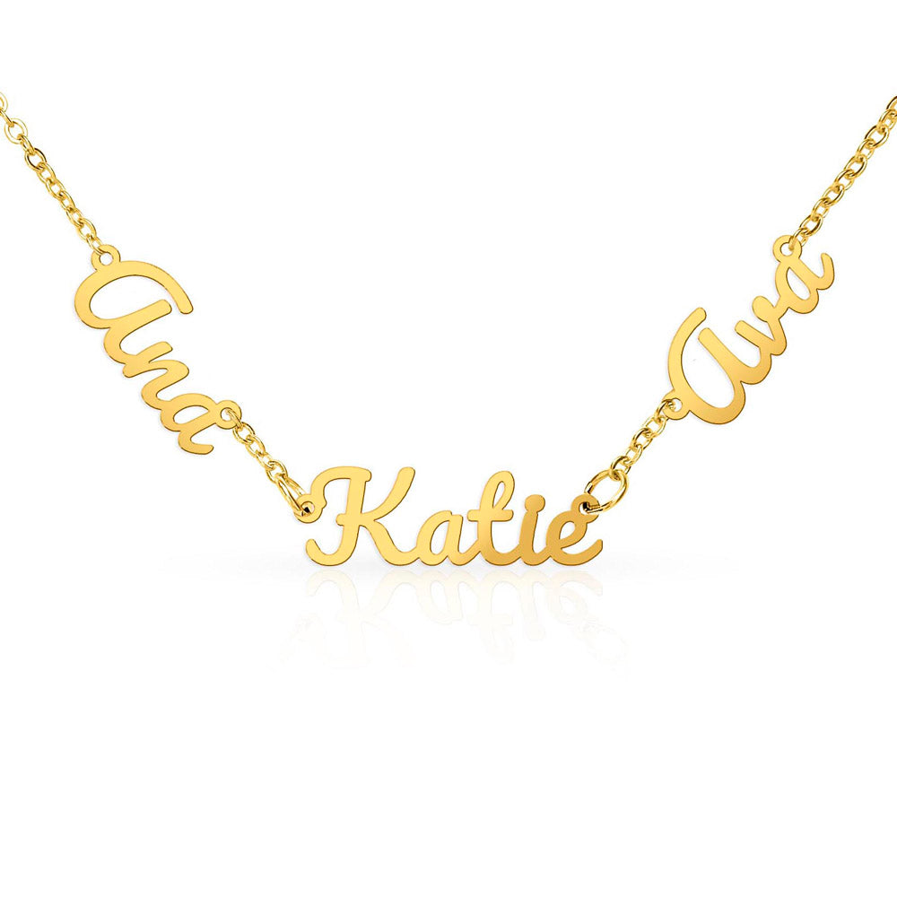 Multiple Name Necklace (No Message Card)