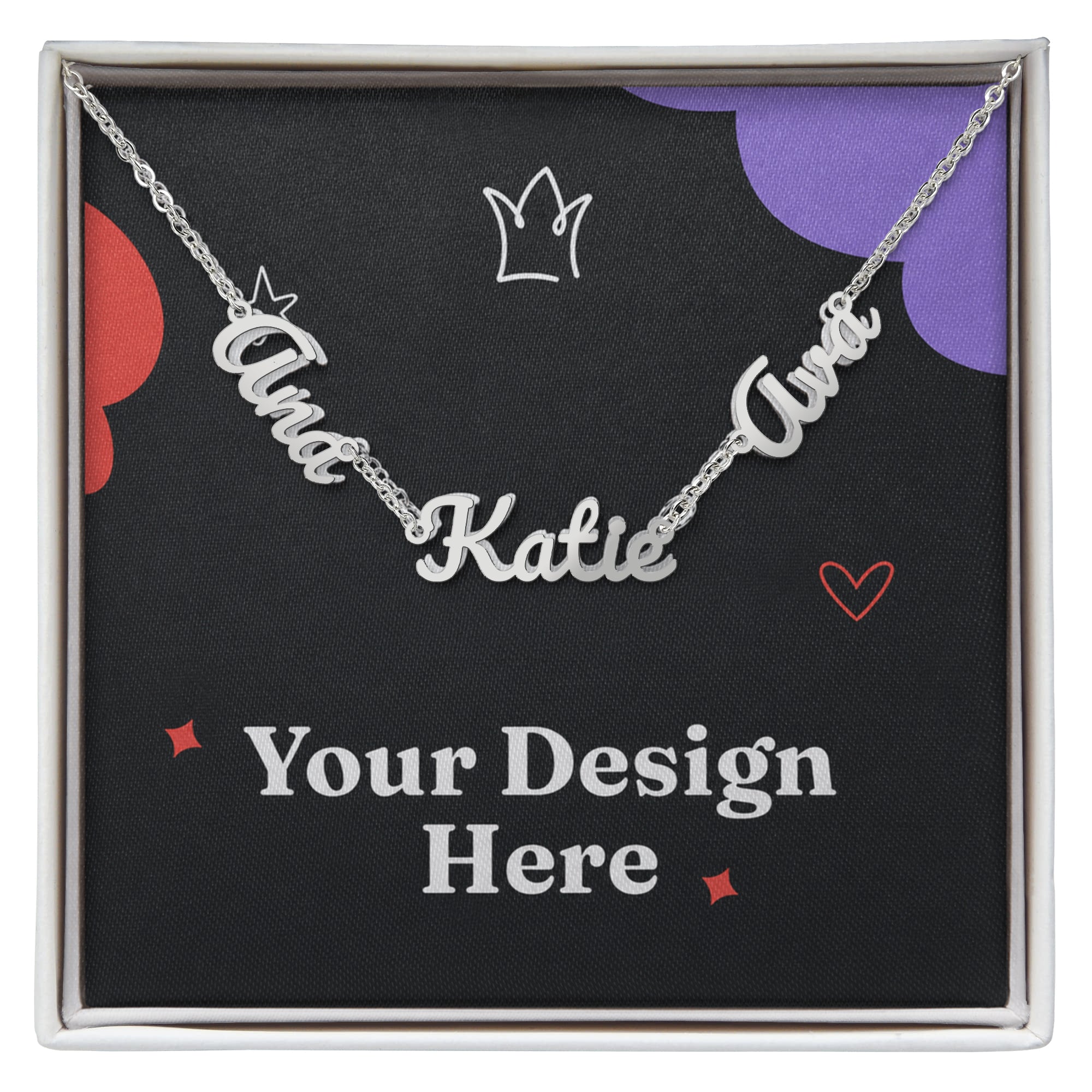 Multiple Name Necklace