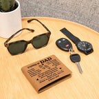 To My Stepdad Choice to Love – Leather Wallet