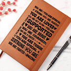 You Are a Fighter – Leather Journal