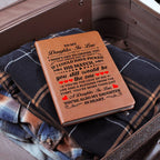To My Daughter-in-Law Honor – Leather Journal