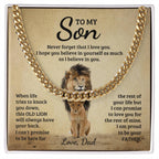 Never Forget - Cuban Link Chain