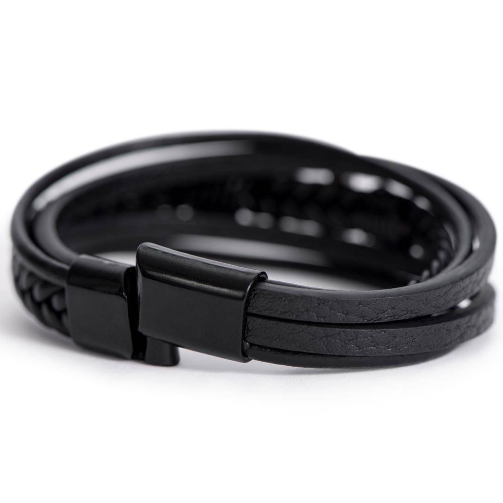 To My Boy Graduation Memories (Love You Forever) – Cross Bracelet