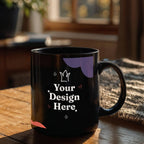 Black Ceramic Mug Multiple Variants