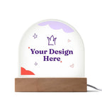 Acrylic Dome Plaque
