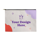Fabric Zippered Pouch Small