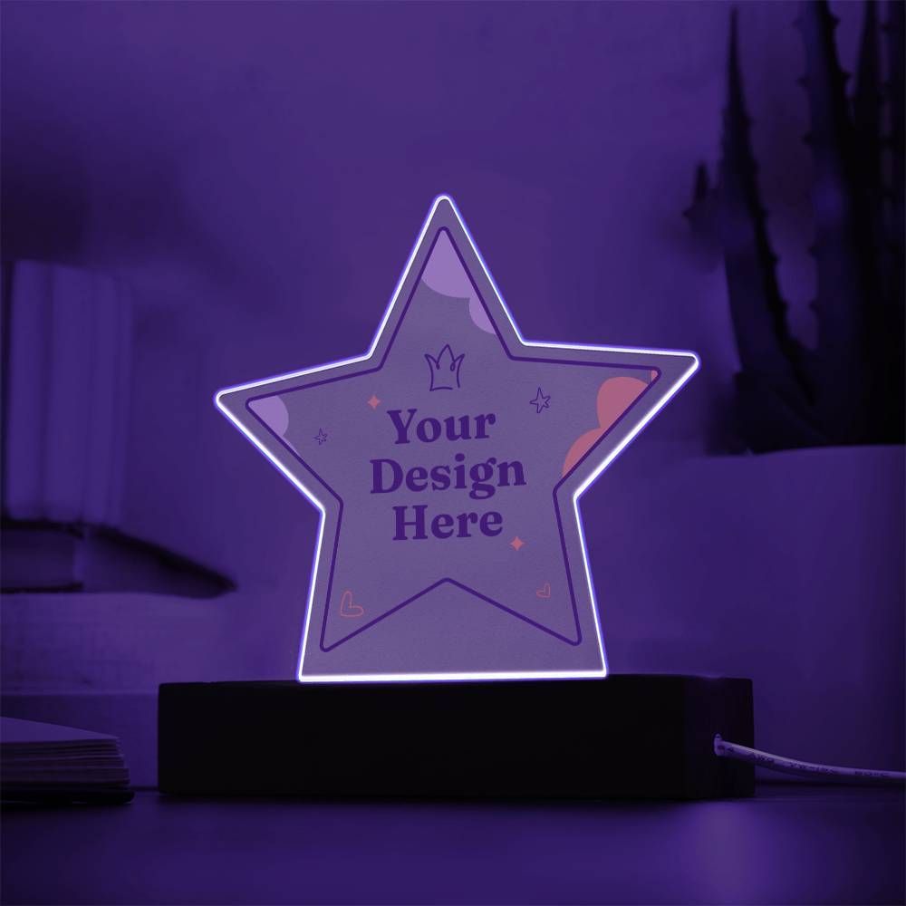 Acrylic Star Plaque