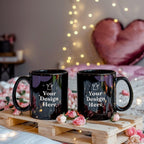 Black Ceramic Mug Multiple Variants