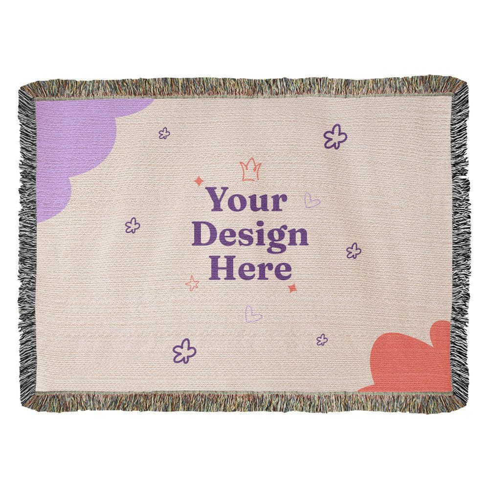 Artwork Heirloom Woven Blanket : Portrait