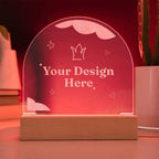 Engraved Acrylic Star Plaque