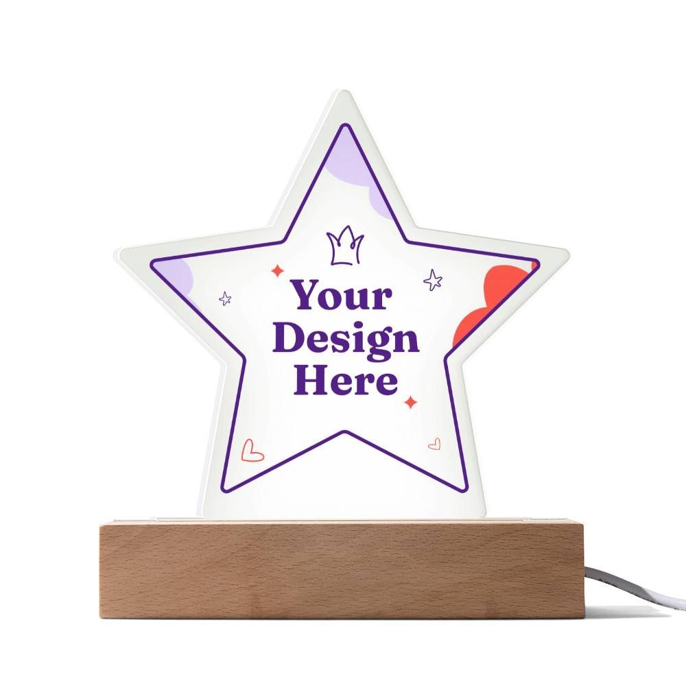 Acrylic Star Plaque