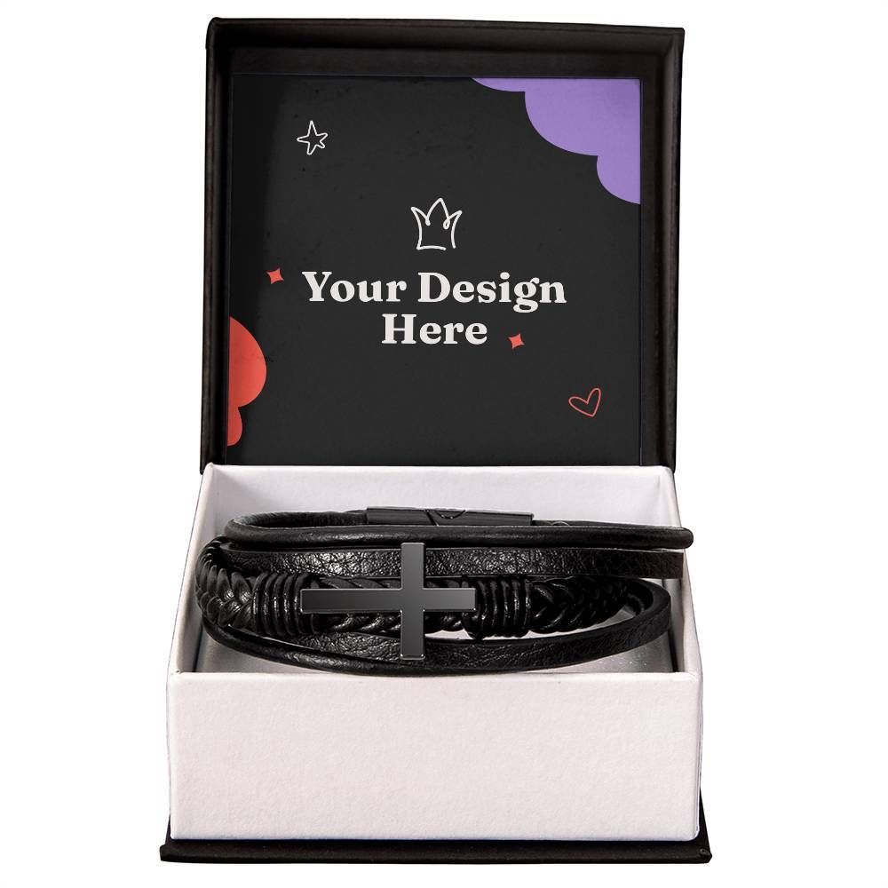Men's Cross Bracelet