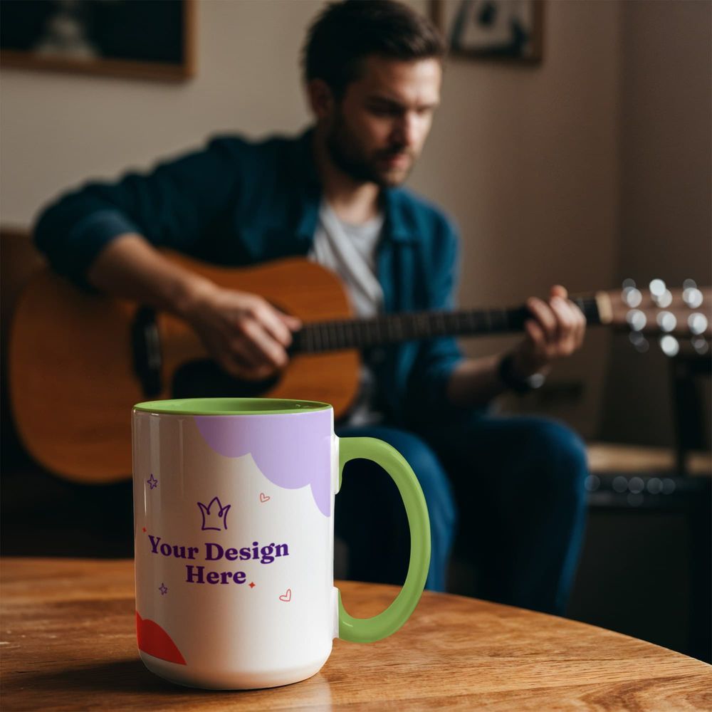 Color Accent Mugs