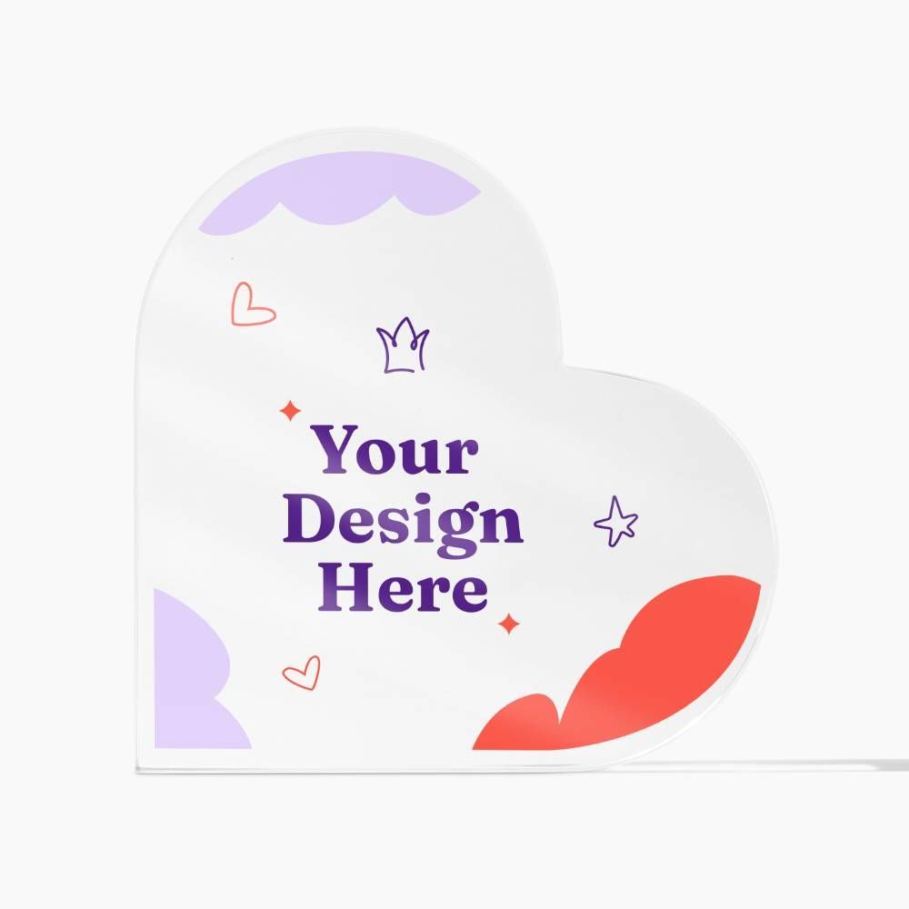 Acrylic Heart Block