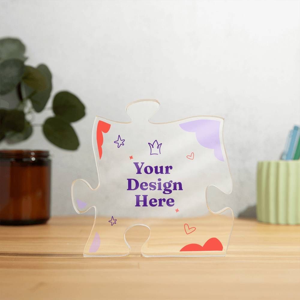 Acrylic Puzzle Plaque