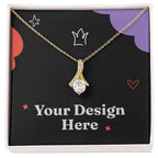 To My Wonderful Fiance Alluring Beauty Necklace