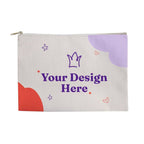 Fabric Zippered Pouch Small