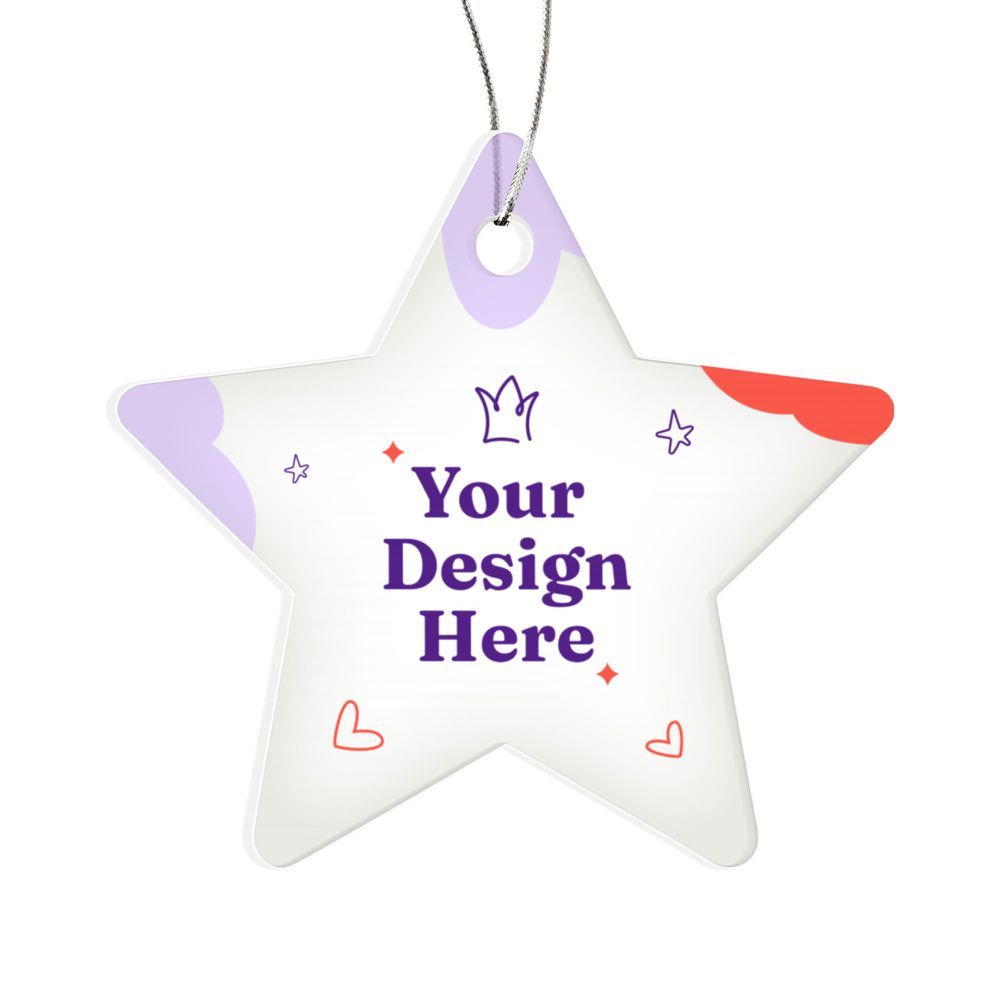 Acrylic Star Ornament